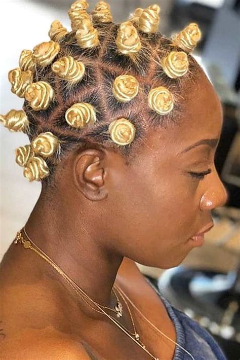 24 Sexy Bantu Knots To Spice Up Your Natural Hair And Look Like A Goddess