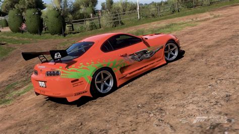 Toyota Supra Forza Horizon Jugando Con Volante Erickswag Youtube