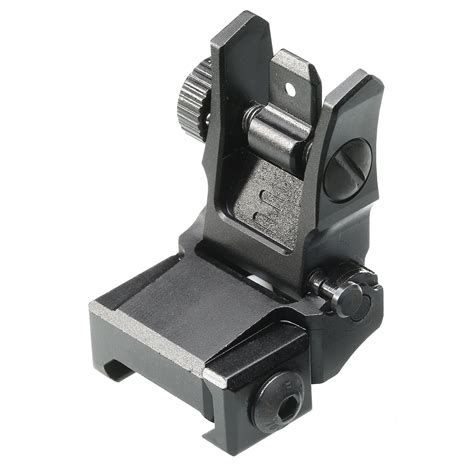 Utg Tactical Low Profile Flip Up Rear Sight F Mm Schienen Schwarz Kaufen