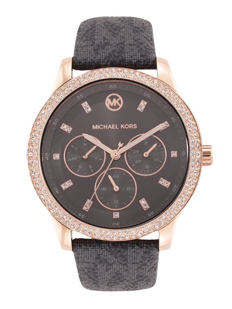 Buy Michael Kors Women Black Embellished Analogue Watch Mk6968 Watches For Women 20207568 Myntra