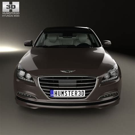 Hyundai Genesis Dh With Hq Interior 2014 3d Model 399 3ds C4d