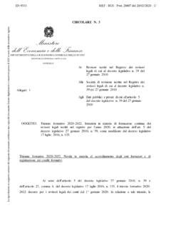 CIRCOLARE N 3 MEF Circolare N 3 Mef Pdf PDF4PRO