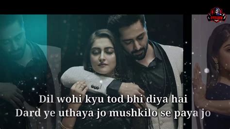 Deewangi Ost Lyrics 1080p Sahir Ali Bagga Danish Taimoor And Hiba