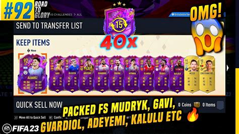 OMG PACKED FS MUDRYK GAVI OPENING 40x 84 X20 FUTURE STARS SWAPS