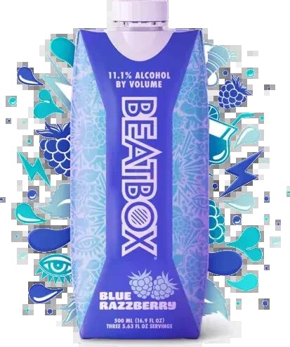 Beatbox Blue Razzberry 500Ml Tetra Lisa S Liquor Barn