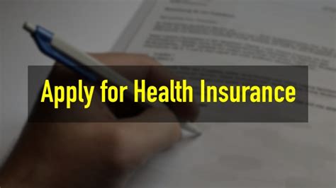 How To Apply For Health Insurance Easy Steps Hgk