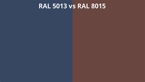 Ral 5013 Vs 8015 Ral Colour Chart Uk