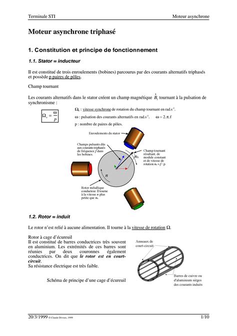 Solution Cours Moteur Asynchrone Studypool