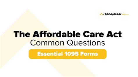 Affordable Care Act Aca Explained What 1095 Forms Are Needed Youtube