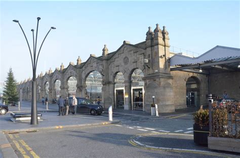 The Midland Railway Station Now East Midland At Sheffield 1874