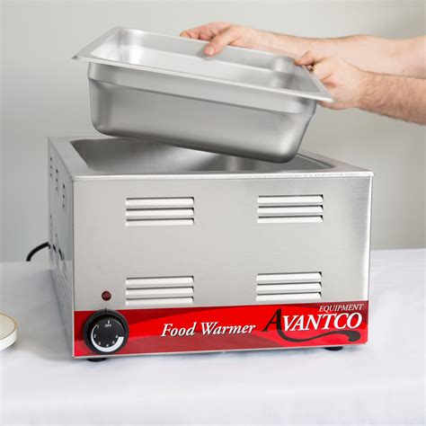 Avantco W X Full Size Electric Countertop Food Warmer V