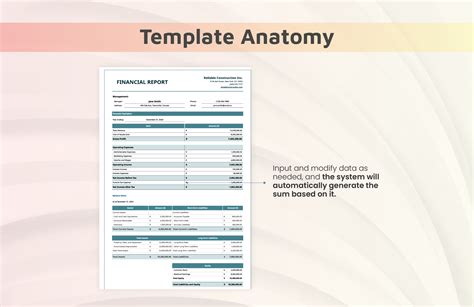 Financial Report Template in Excel, Google Sheets - Download | Template.net