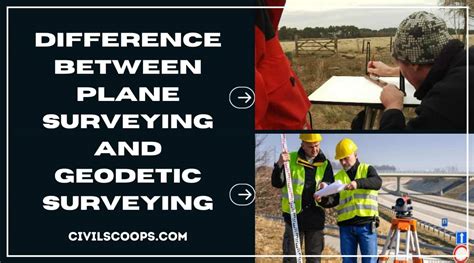 Difference Between Plane Surveying And Geodetic Surveying Civil Scoops