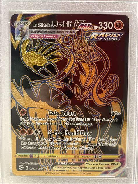 Pokemon Brilliant Stars Full Art Rapid Strike Urshifu Vmax Tg