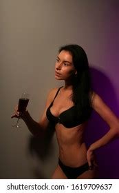 Nude Woman Wine Glass Images Stock Photos Vectors Shutterstock