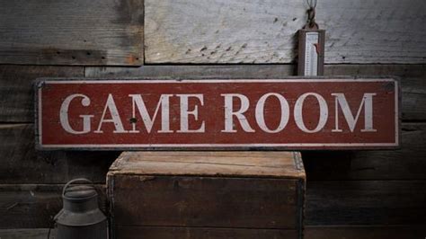 Game Room Sign Game Room Decor Game Room T Decor For Game Room Gameroom Decor Decor Game