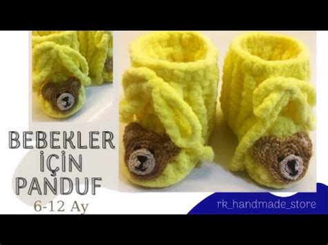 BEBEKLER İÇİN FİGÜRLÜ PANDUF YAPIMI panduf bebekleriçin hayvanfigürü