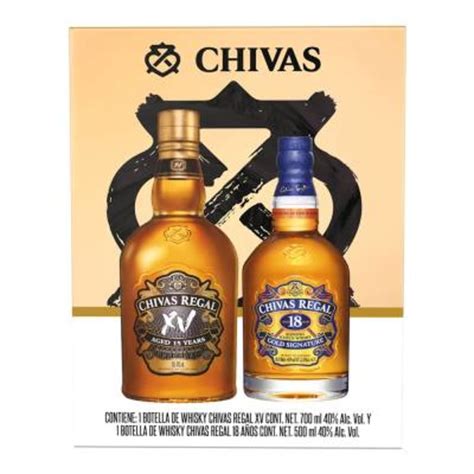 Whisky Chivas Regal xv 15 años 700 ml 1 Chivas Regal 18 años 500 ml