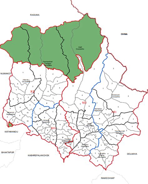 List of parliamentary constituencies of Sindhupalchowk