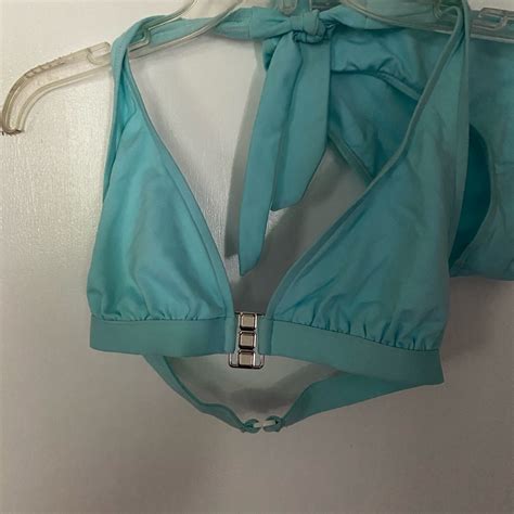 Kushcush By Kerri Cushman Baby Blue Bikini Set Gem