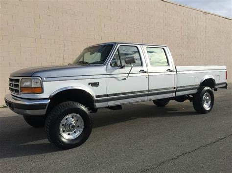 1997 Ford F 350 Xlt 4dr 4wd Crew Cab Lb Salt Lake City Ut Old Ford Truck Old Pickup Trucks