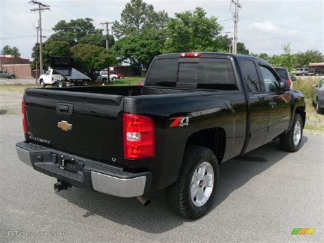 2007 Black Chevrolet Silverado 1500 Lt Z71 Extended Cab 4x4 30894962