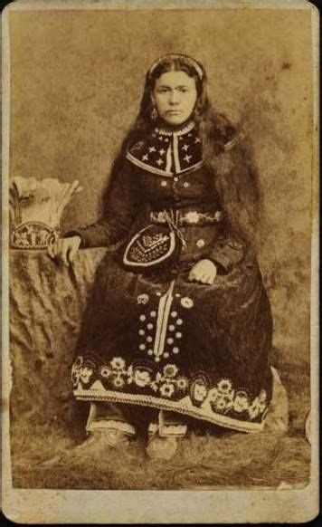 Iroquois Seneca Woman Circa 1880 Native American Indians Native