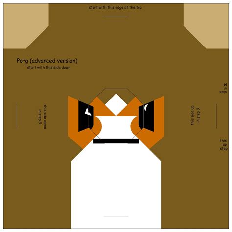 Porg (Advanced) – Star Wars Origami