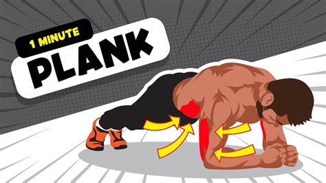 Planking Every Day For One Minute Can Have Several Benefits Including