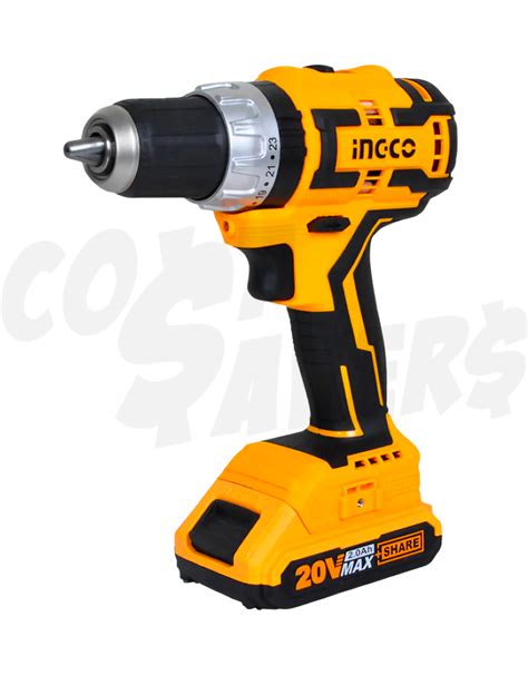 Ingco Lithium Ion Brushless Impact Drill 20v Cost Savers