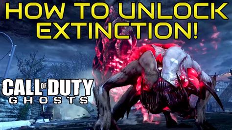 Call Of Duty Ghosts How To Unlock Extinction Mode Cod Ghosts How To Play Extinction Youtube