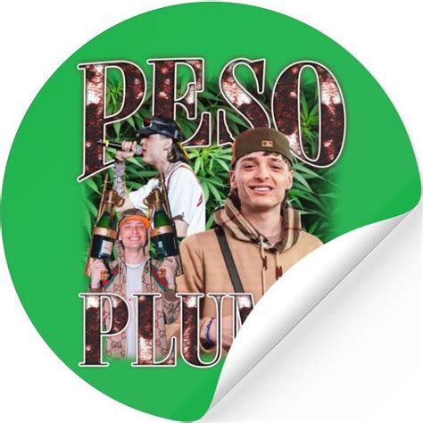 Peso Pluma Stickers, Graphic Peso Pluma Unisex Stickers sold by Eric Jansen | SKU 41620583 ...