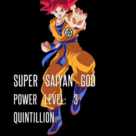 Goku All Forms Power Level Youtube