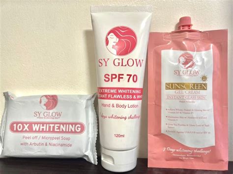 Sy Glow Whitening Beauty Set Lazada Ph