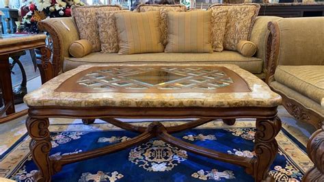 Michael Amini Tuscano Coffee Table Etsy