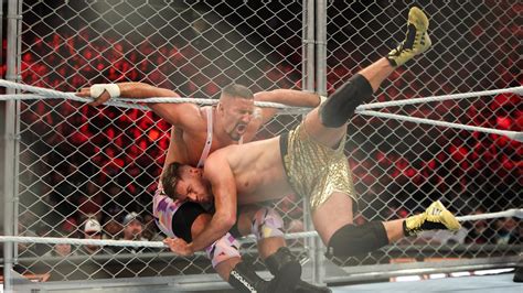 Bron Breakker Vs Grayson Waller Nxt Title Steel Cage Match Photos