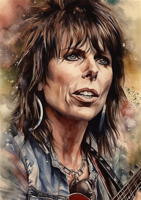 Chrissie Hynde Digital Art By Dieu Vuong Kha Fine Art America