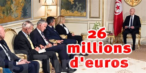 La France Octroie Pr S De Millions D Euros La Tunisie