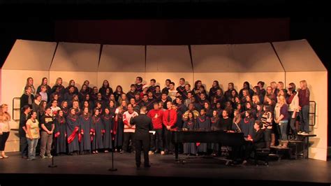 Flushing High School Choir Fruitcake Youtube