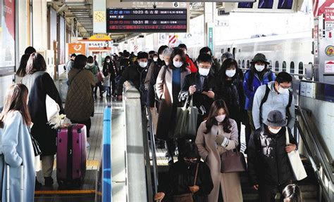 帰省ラッシュ始まる Jr浜松駅：中日新聞しずおかweb