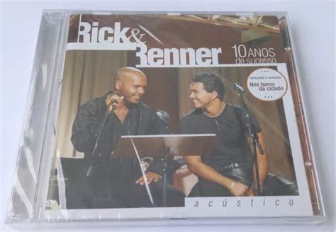 Cd Rick Renner Cd 10 Anos De Sucesso Acústico MercadoLivre