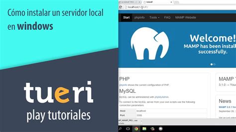 C Mo Instalar Un Servidor Local En Windows Youtube