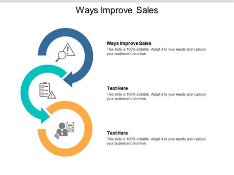 Ways Improve Sales Ppt Powerpoint Presentation Styles Smartart Cpb Powerpoint Presentation