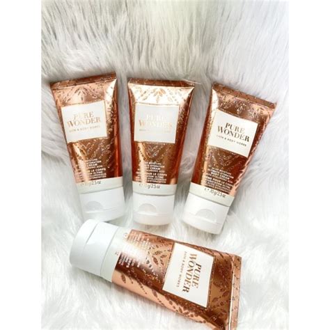 BBW Pure Wonder Body Cream Travel Size G Shopee Philippines