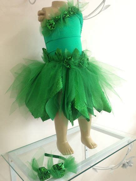 Fantasia Tinker Bell Sininho Roupa Fada Verde Body Malha Lux Fantasia