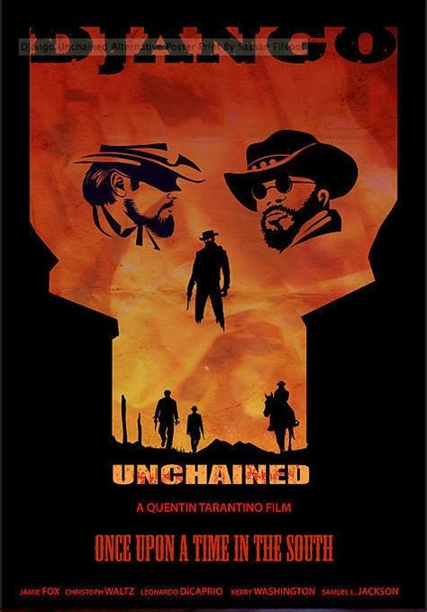 Django Unchained Alternative Movie Poster 11X16 Etsy