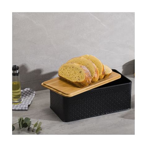 Bread Bininnovative Bread Box Thanks To Carbon Coatingwith Integrated Ventilation Holes