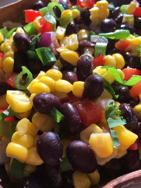 Black Bean Corn And Red Pepper Salad With Chile Lime Dressing — Lake Isle Press Stuffed