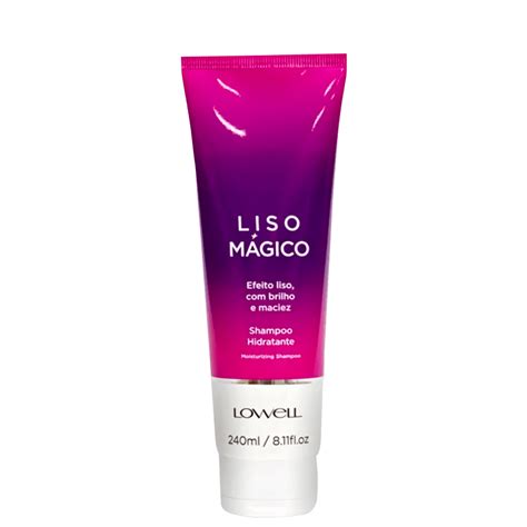 Kit Lowell Liso Mágico Shampoo Condicionador Máscara Capilar