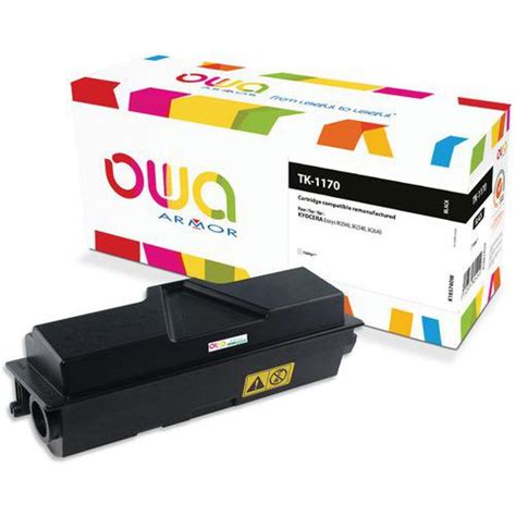 Toner Remanufactur Kyocera Tk Noir Owa Manutan Fr